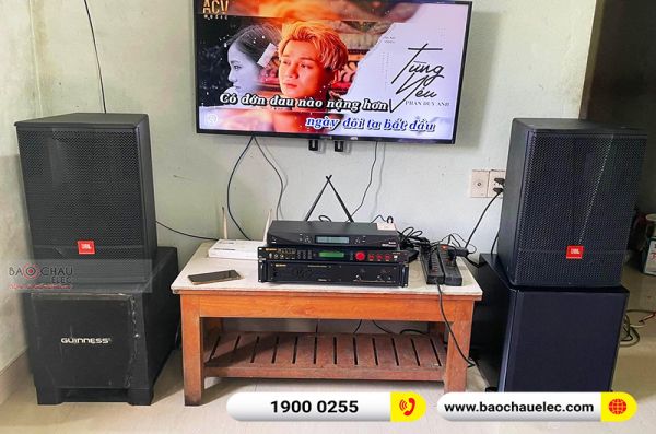 Lắp đặt dàn karaoke gia đình anh Trường tại Huế (JBL CV1270, VM620A, BPR5600, SW612-B, UGX12 Plus) 