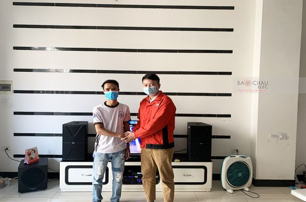 Lắp đặt dàn karaoke gia đình anh Tuấn Anh tại Hà Nội (Alto AT1000II, Xli2500, JBL KX180)