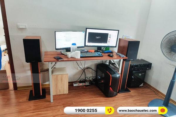 Lắp đặt dàn nghe nhạc anh Minh tại Hà Nội (B&W 606 S2, Denon DRA-800H)