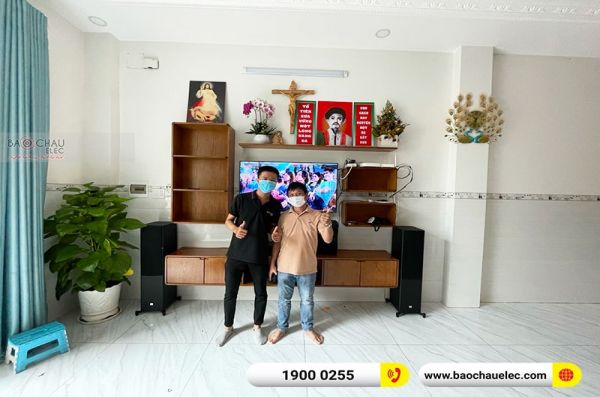 Lắp đặt dàn nghe nhạc anh Phượng tại Bình Dương (JBL Stage A180, Denon PMA-800NE)