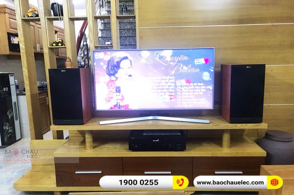 Lắp đặt dàn nghe nhạc chị Mai Anh tại Hải Phòng (Klipsch RB81II, Yamaha R-N303)