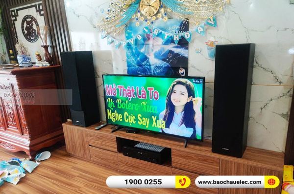 Lắp đặt dàn nghe nhạc cho anh Ba tại Hà Nội (Yamaha NS-F51, Yamaha R-N303)