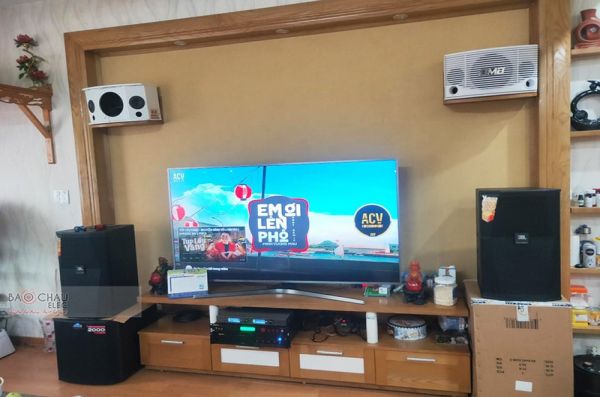 Nâng cấp dàn karaoke gia đình anh Thành tại Hà Nội (JBL XS12, Alto TS312Sub)