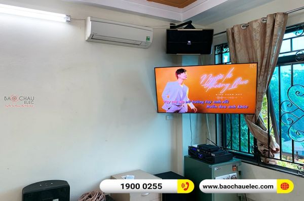 Nâng cấp dàn karaoke gia đình chị Nguyệt tại Hà Nội (JBL Pasion 12, Crown Xli2500, A120P)