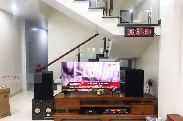 Nâng cấp dàn karaoke gia đình chú Thụ tại Hải Phòng (Alto AT2000II, AAP TD8004)