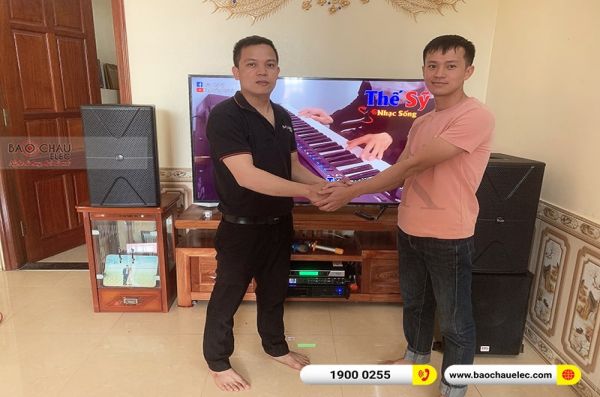 Lắp đặt dàn karaoke anh Bình tại Thanh Hóa (Alto AT2000II, VM620A, DSP-9000 Plus, SW612B, UGX12)