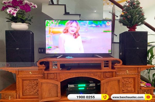 Lắp đặt dàn karaoke anh Cảnh tại Bình Dương (Alto AT2000II, APP MZ106, BPR-5600, UGX12 Luxury)
