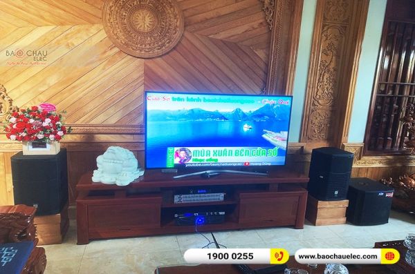 Lắp đặt dàn karaoke anh Hải tại Thanh Hóa (PRX 412M, Xli2500, KX180, TS312S, VM200, DBX 231) 