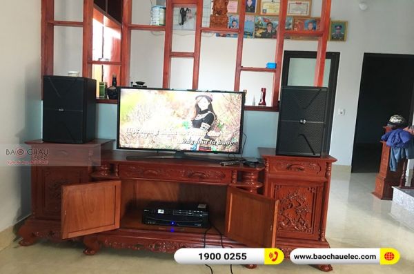 Lắp đặt dàn karaoke anh Thịnh tại Hà Nội (Alto AT1000II, APPMZ46, DSP-9000 Plus, BIK Pro 8X)