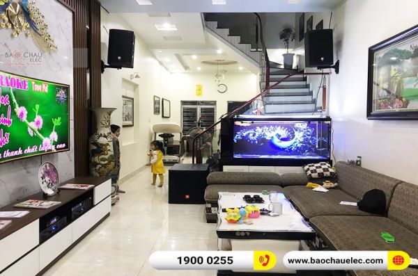 Lắp đặt dàn karaoke anh Toàn tại Hải Phòng (JBL PRX 412M, JBL CV18S, JBL VM300) 