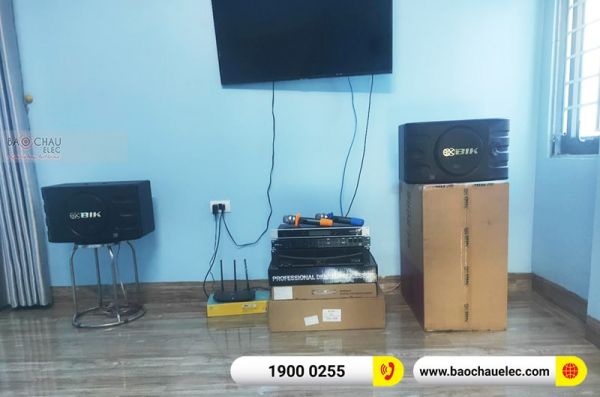Lắp đặt dàn karaoke anh Tú tại Hà Nội (BIK BJ-S668, APP MZ46, DSP-9000 Plus, Lenovo KX850) 