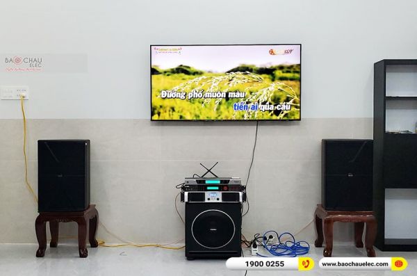 Lắp đặt dàn karaoke anh Văn tại Cần Thơ (Alto AT2000II, KX850 700W, BPR-5600, Sub1000 New, UGX12) 