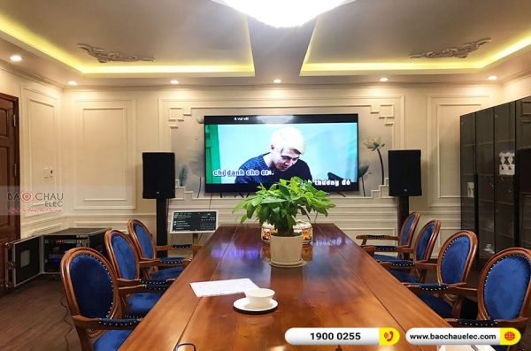 Lắp đặt dàn karaoke chị Nguyệt tại Hải Phòng (RCF CMAX 4112, IPS2700, KX180, 702-ASII, VM300,...)