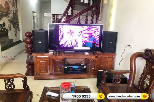 Lắp đặt dàn karaoke chị Thanh tại Hải Phòng (BIK BSP 410II, MZ66, DSP9000 Plus, SW312B, KX850)