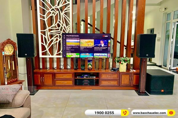 Lắp đặt dàn karaoke chú Khương tại Bình Dương (RCF CMAX 4112, CPD 4800, KX180, CV18S, VM300) 