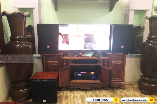 Lắp đặt dàn karaoke gia đình anh Chiến tại Gia Lai (JBL CV1570, VM820A, BPR-8500, SW815, BJ-U600) 