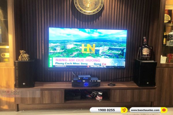 Lắp đặt dàn karaoke gia đình anh Chiêu tại Hà Nội (RCF EMAX 4110, VM820A, KX180, TS312S, VM300) 