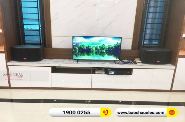 Lắp đặt dàn karaoke gia đình anh Hưởng tại Bắc Ninh (Lenovo KS250, Lenovo K250) 