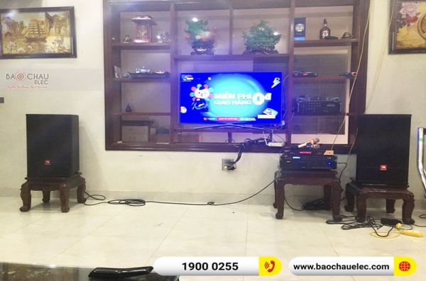 Lắp đặt dàn karaoke gia đình anh Huy tại Bắc Ninh (JBL CV1570, BIK VM640A, BPR-8500, BIK BJ-U600) 