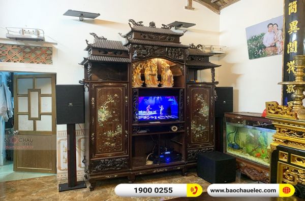Lắp đặt dàn karaoke gia đình anh Huy tại Hà Nội (JBL KP4012, Xli2500, BPR-8500, A120P, VM300)