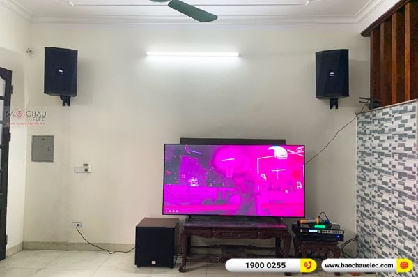 Lắp đặt dàn karaoke gia đình anh Nghĩa tại Hà Nội (JBL KPS2, VM820A, X6 Luxury, SW815, UGX12) 