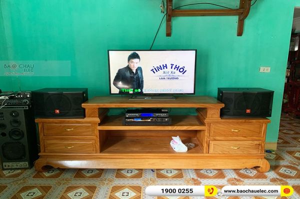 Lắp đặt dàn karaoke gia đình anh Thành tại Hà Nội (JBL CV1052T, BKSound DP3600, U900 Plus X)