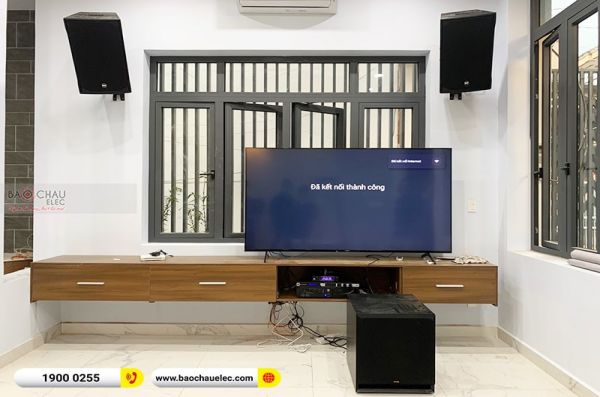 Lắp đặt dàn karaoke gia đình anh Thiện tại Đồng Nai (RCF EMAX 3112, IPS 2700, KX180, SPL150, VM300) 