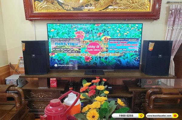 Lắp đặt dàn karaoke gia đình anh Tình tại Hòa Bình (JBL XS12, Crown Xli2500, KX180, A120P, VM200)