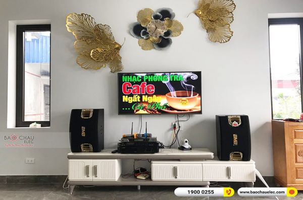 Lắp đặt dàn karaoke gia đình anh Tuân tại Hải Phòng (BMB 900SE, VM820A, X5 Plus, BCE UGX12)