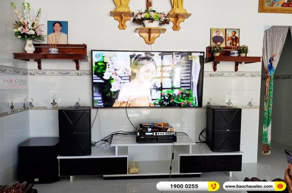 Lắp đặt dàn karaoke gia đình chị Quyền tại Sóc Trăng (Alto AT2000II, VM620A, X6 Luxury, SW612B, BJ-U