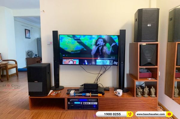 Lắp đặt dàn karaoke gia đình chú Quảng tại Hà Nội (BIK BSP 410II, VM420A, X6 Luxury, U900 Plus X) 