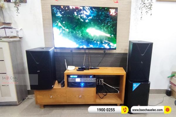 Lắp đặt dàn karaoke gia đình cô Sương tại TP HCM (Alto AT2000II, Crown Xli2500, K9800 New, BJ-U550) 