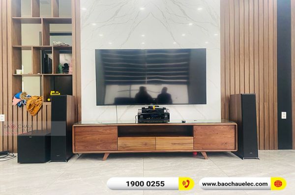 Lắp đặt dàn karaoke - nghe nhạc anh Trung tại Hải Phòng (Klipsch RP-6000F, BJ-A88, R120SW, BJ-U500)