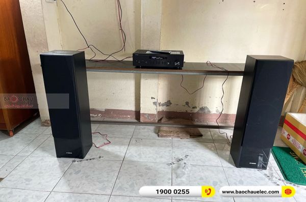 Lắp đặt dàn nghe nhạc anh Chân tại Đồng Nai (Yamaha NS-F71, Yamaha R-N402)