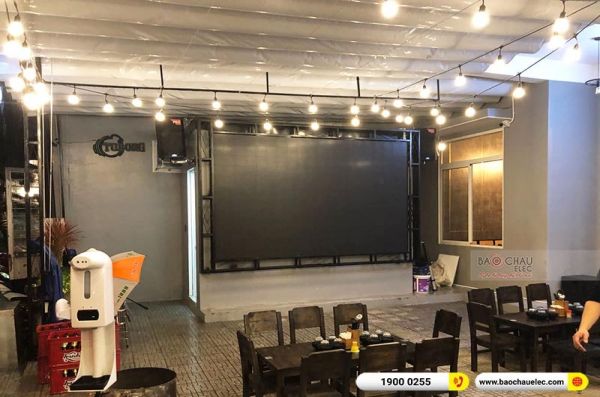 Lắp đặt hệ thống âm thanh cho nhà hàng tại TP Huế (Alto TX312, Alto AT2000II, TX212S, VM620A,...)