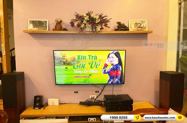 Lắp đặt nghe nhạc anh Hoàng tại Hải Phòng (JBL Stage A180, Denon PMA-800NE, Denon DCD-600NE) 