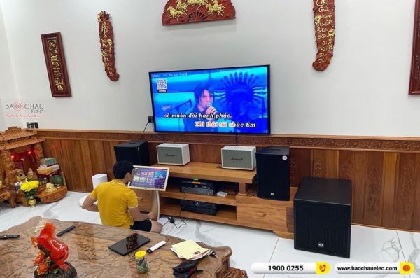 Dàn karaoke anh Thế tại Đồng Nai (RCF CMAX 4112, S8018II, VM1020A, Xli3500, K9900II, VIP3000,...)