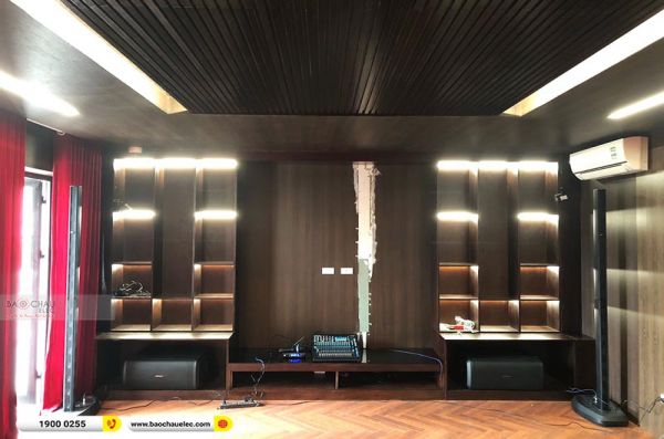 Lắp đặt dàn karaoke, nghe nhạc với loa Bose cực khủng cho anh Hưng tại Hà Nội