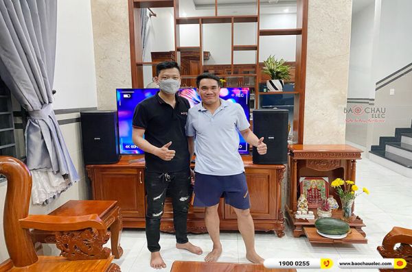 Lắp đặt dàn karaoke anh Bình tại Đồng Nai (BIK BSP 410II, VM620A, BPR-5600, BJ-U100)