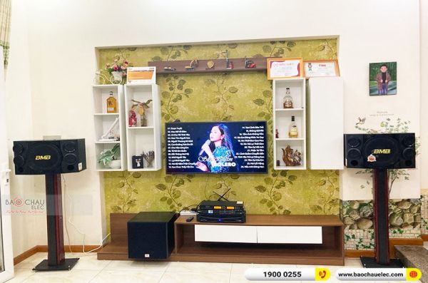 Lắp đặt dàn karaoke anh Chí tại Bình Dương (BMB 312SE, MZ-46, DSP-9000 Plus, SW512B, U900 Plus)