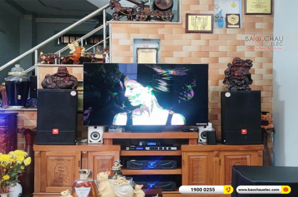Lắp đặt dàn karaoke anh Cơ tại Bình Dương (JBL CV1270, Crown Xli2500, KX180, VM200,...)