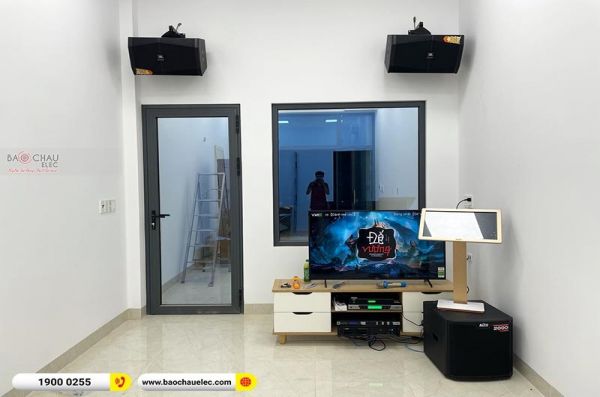 Lắp đặt dàn karaoke anh Đào tại Đồng Nai (JBL XS12, VM620A, KX180, TS312S, UGX12, Màn 21)