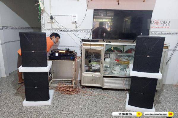 Lắp đặt dàn karaoke anh Đạt tại Vĩnh Long (Alto AT2000II, VM640A, DSP-9000 Plus, UGX12 Gold)