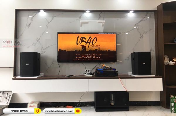 Lắp đặt dàn karaoke anh Đường tại Hải Dương (BIK BSP 412II, VM630A, BPR-8500, BJ-W66 Plus, BJ-U550)