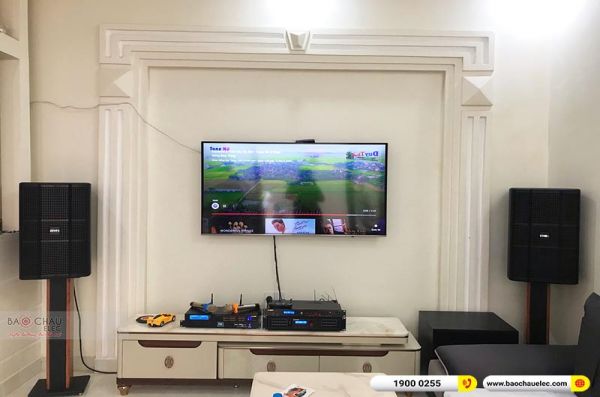 Lắp đặt dàn karaoke anh Hải tại Hải Phòng (BIK KSP-8012, BPA-8200, BPR-8500, SW715, BJ-U550,...)