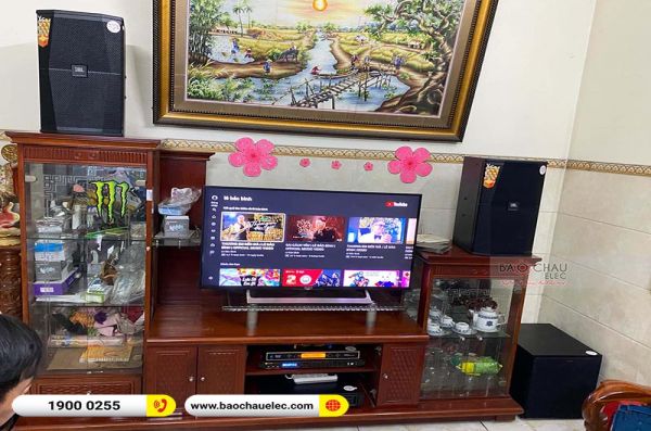 Lắp đặt dàn karaoke anh Hưng tại Bình Dương (JBL XS10, BPA-6200, BPR-8500, R120SW, UGX12 Gold)