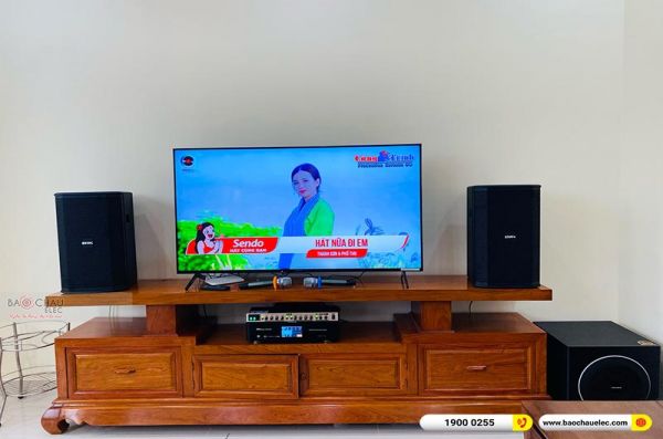 Lắp đặt dàn karaoke anh Hùng tại Hải Phòng (BIK BSP 410II, BKSound DKA 8500, Sub1000 New,...) 