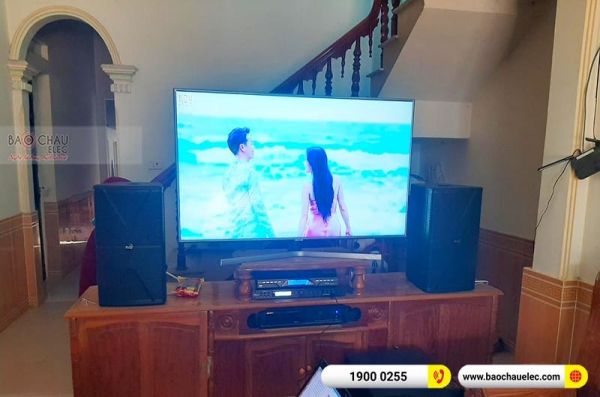 Lắp đặt dàn karaoke anh Mạnh tại Thanh Hóa (Alto AT1000II, VM620A, X5 Plus, Sub1000 New, U900 PlusX)