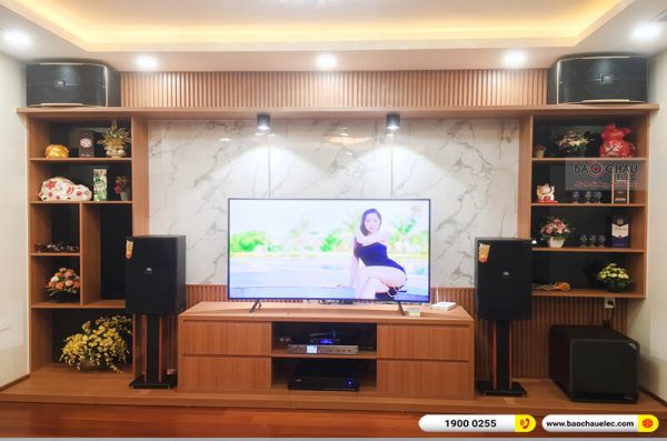 Lắp đặt dàn karaoke anh Minh tại Hà Nội (JBL XS12, Pasion 12, VM840A, K9800 New 2020, HTS12, VM300)