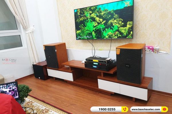 Lắp đặt dàn karaoke anh Nhật tại Hà Nội (Domus DK612, BPR-6200, BPR-5600, SW312C, UGX12 Gold) 